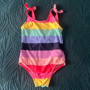 Baby gap rainbow bathing suit size 3